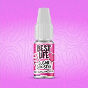 Booster sels de nicotine Sugar Booster 10ml - Best Life (50 pièces)