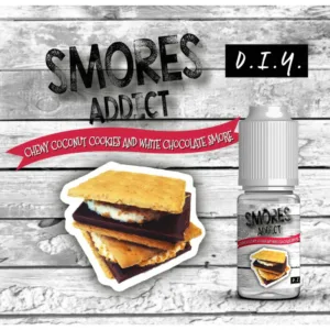 Chewy Coconut Cookies and White Chocolate Smore Concentré 10ML - Smores Addict