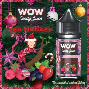Concentré RED MONKEY 30ML - WOW CANDY JUICE