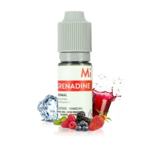 Minimal - E liquide sels de nicotine Grenadine 10 ml (pack de 5)