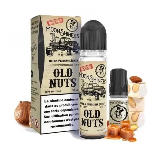 Old Nuts 60ml MoonShiners - LE FRENCH LIQUIDE : Nicotine - 03mg