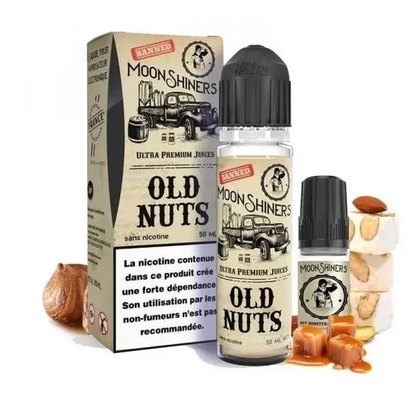 Old Nuts 60ml MoonShiners - LE FRENCH LIQUIDE : Nicotine - 06mg