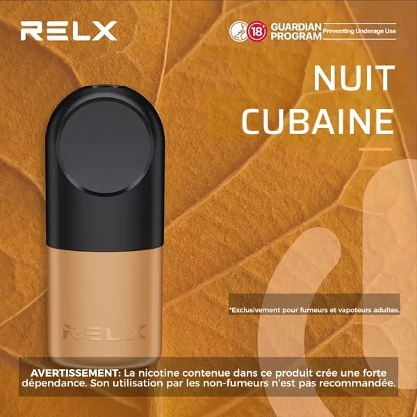Pod Pro Nuit Cubaine RELX (pack de 2)