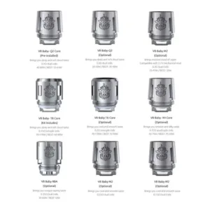 TFV8 BABY Résistance / 5pcs- SMOKTECH : . - T6 / 0.20OHMS