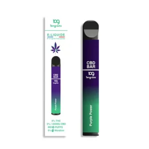Vape Pen CBD Bar Purple Power Tengrams