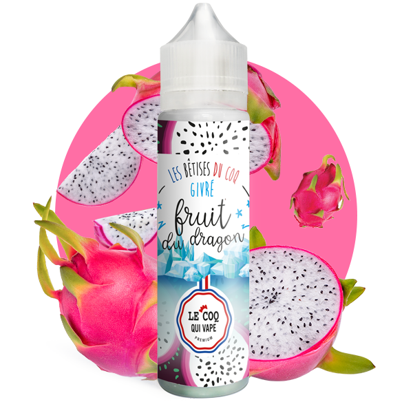 Fruit du Dragon 50ml Les Bêtises du Coq Givré - Le Coq qui Vape